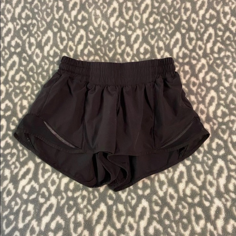 Black lululemon shorts